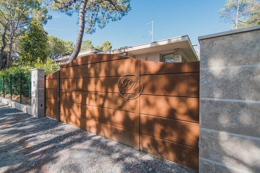 GH LAZZERINI Стальные ворота Corten ™ sun-id-1426859 - Вид №3