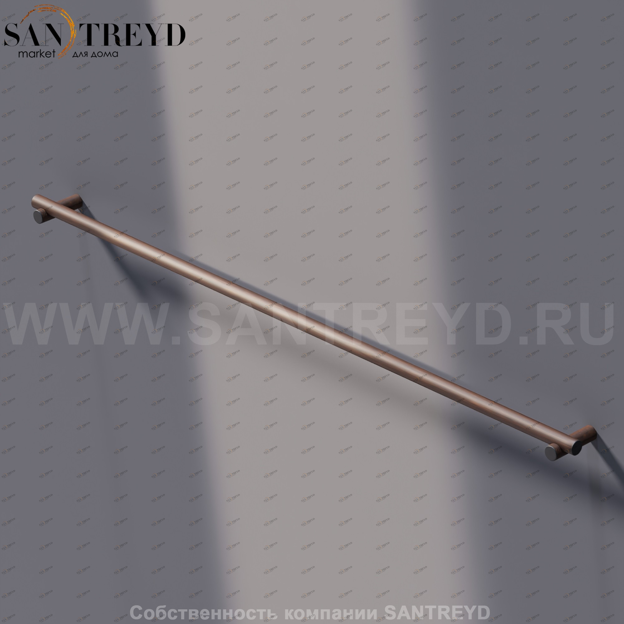 Agape DOT LINE Опорный элемент, размер: от 101 до 200 см настенный коричневый дуб ADTL2000.RU ADTL2000RU