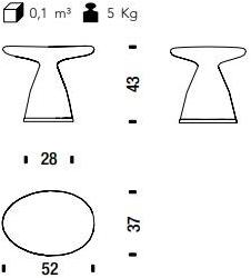 Moroso Табурет из полиэтилена sun-id-1383590 - Вид №20