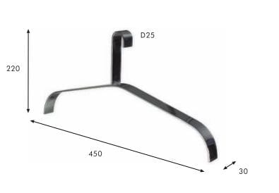 Хромированная стальная вешалка Inno Takit ARCH-00086024 - Вид №2