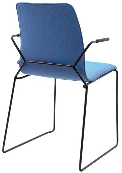 KFF Стул-санки штабелируемый с подлокотниками sun-id-1464980 - Вид №3