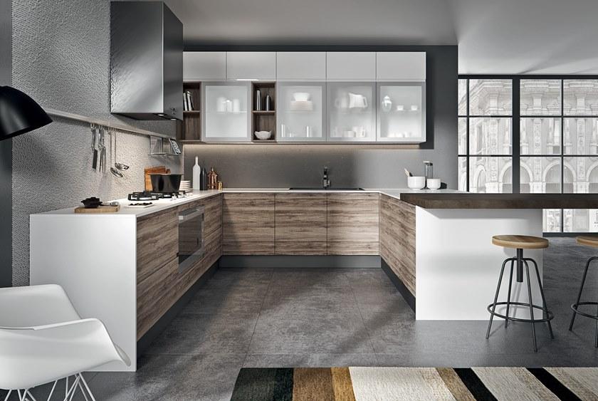 Colombini Casa Полимерная кухня на заказ sun-id-1358637 - Вид №1