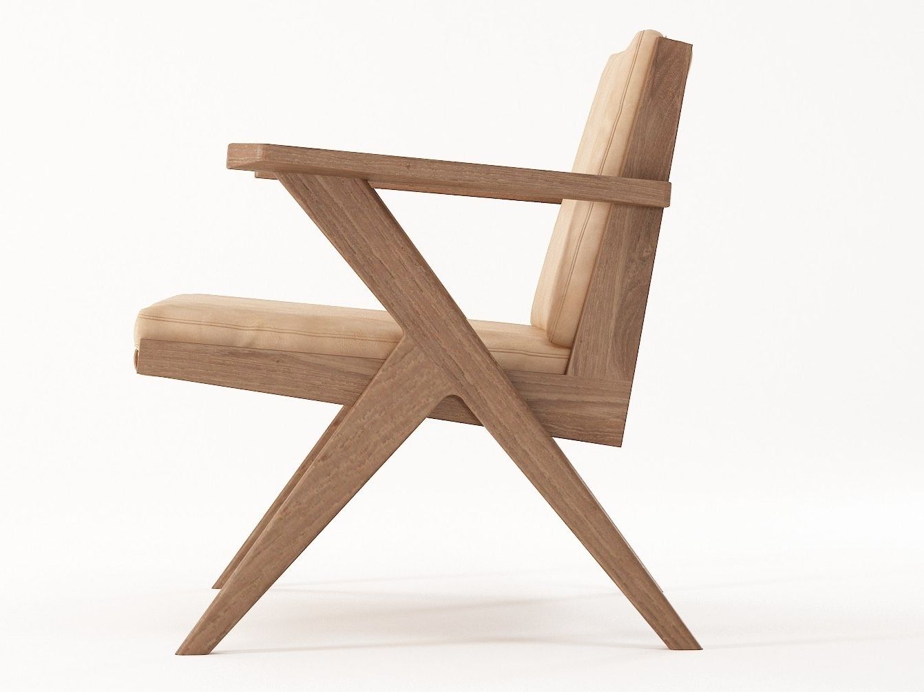 Стул из массива дерева с подлокотниками KARPENTER Tribute ARCH-00142277 - Вид №21