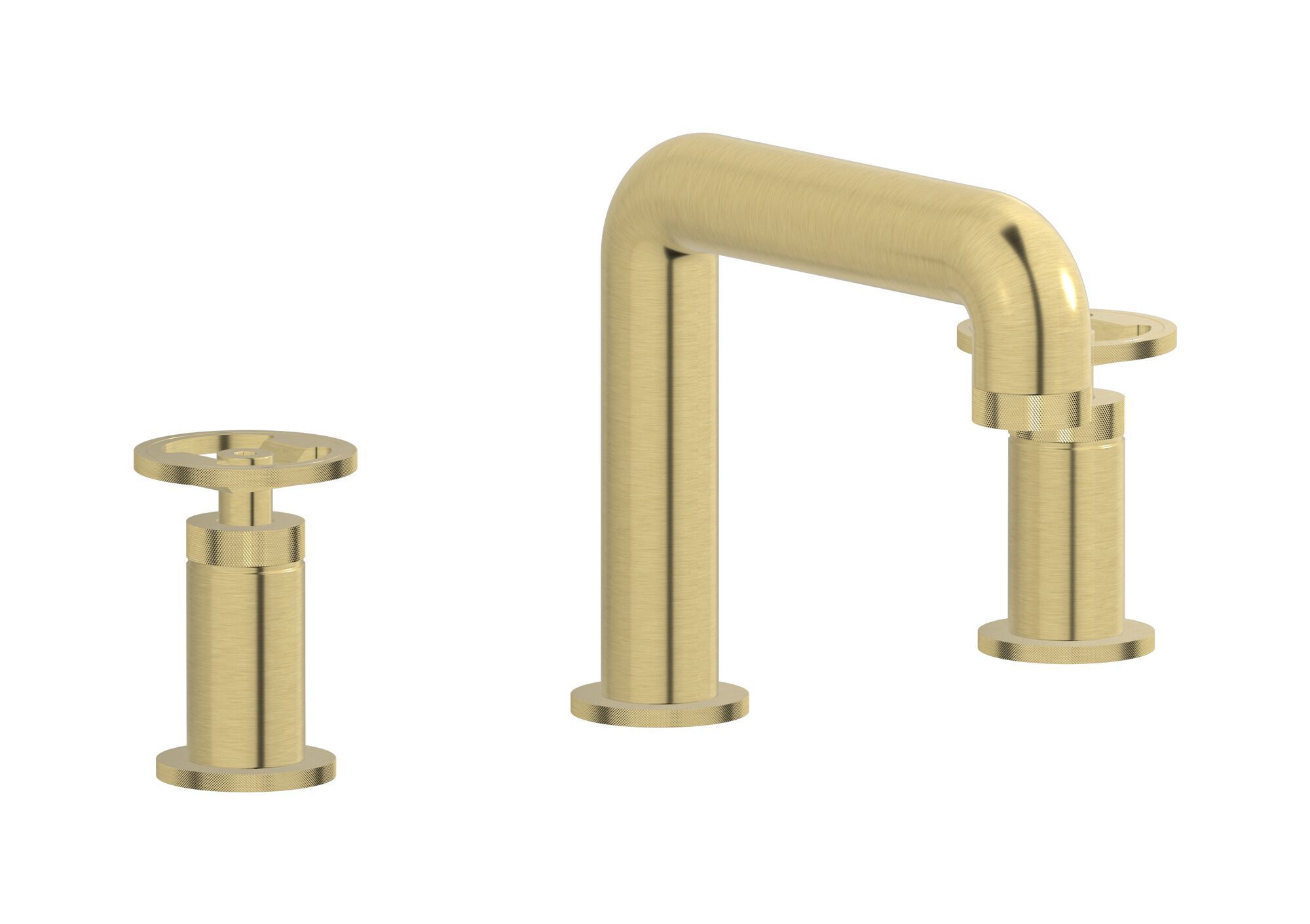 Смеситель для раковины с 3 отверстиями для пола с автоматическим сливом IB Bold ARCH-00060868 - Вид №9