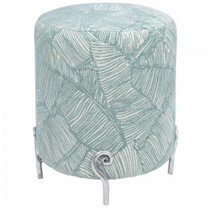 14032 Банкетка Шарман Мята Серебро BOGACHO