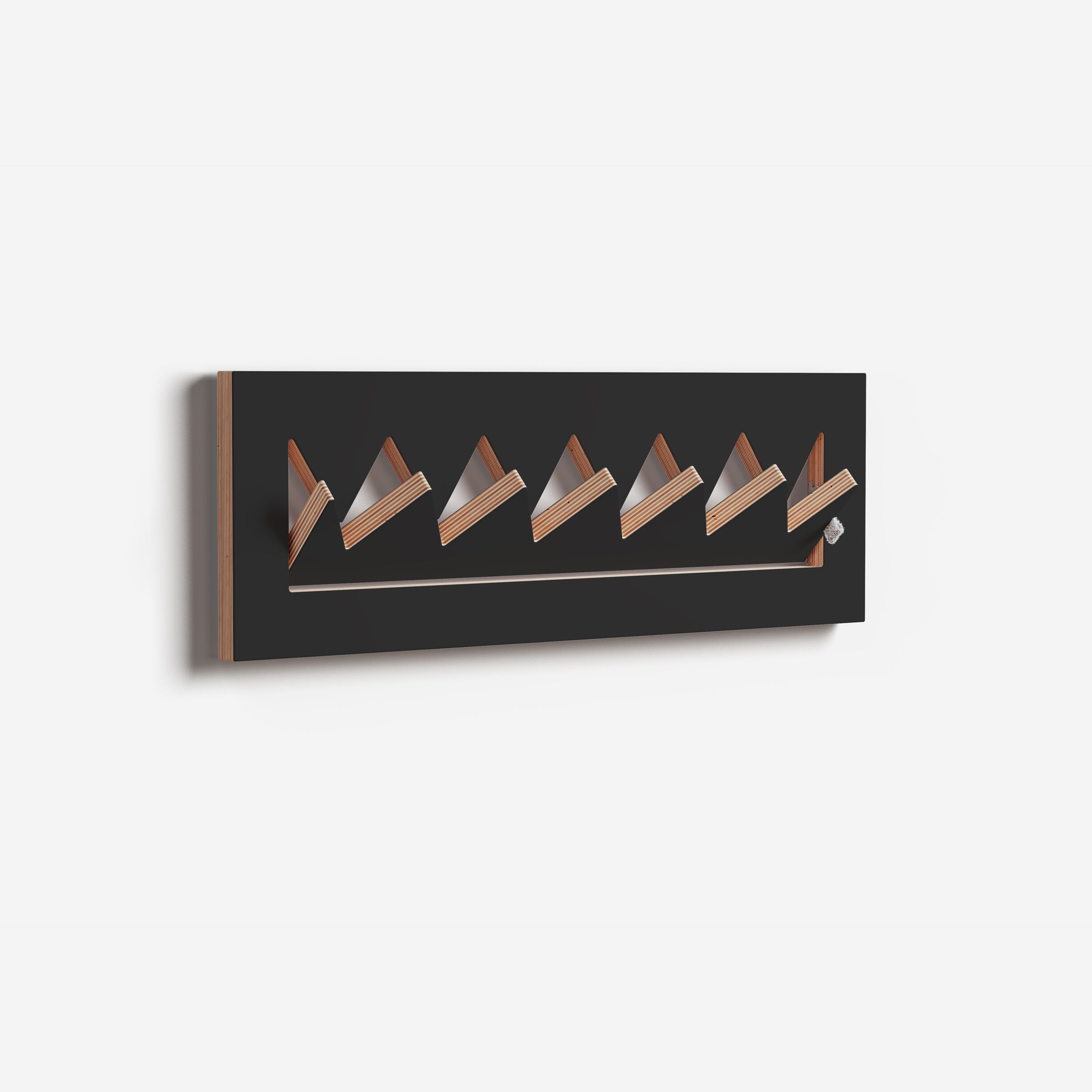 Вешалка для одежды из фанеры AMBIVALENZ Fläpps Crownhäng 60x20-1 ARCH-00132268 - Вид №1