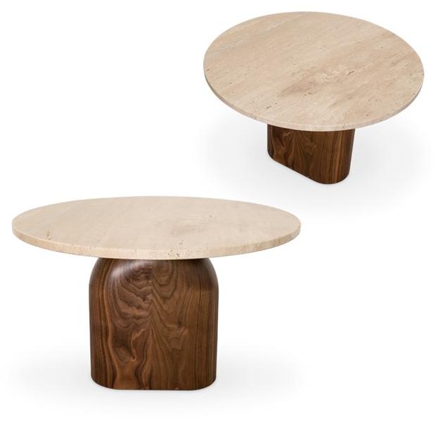 Essential Home Сервиз круглый из травертина Happy few sun-id-1408660 - Вид №2