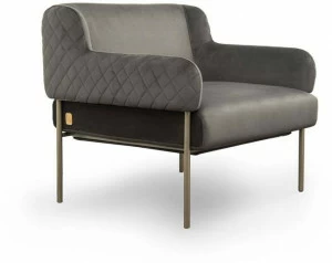 Formitalia Бархатное кресло с подлокотниками Ginevra