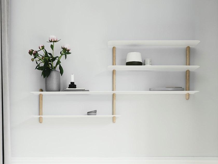 Gejst Настенный книжный шкаф из стали и дерева Nivo 20111 - Вид №5