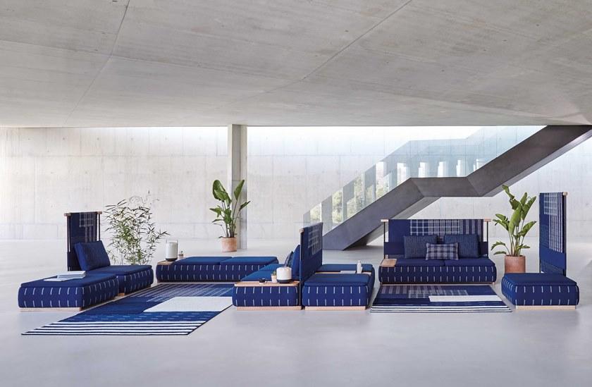 GAN Подушка из шерсти в прямоугольную полоску Lan sun-id-1394749 - Вид №23