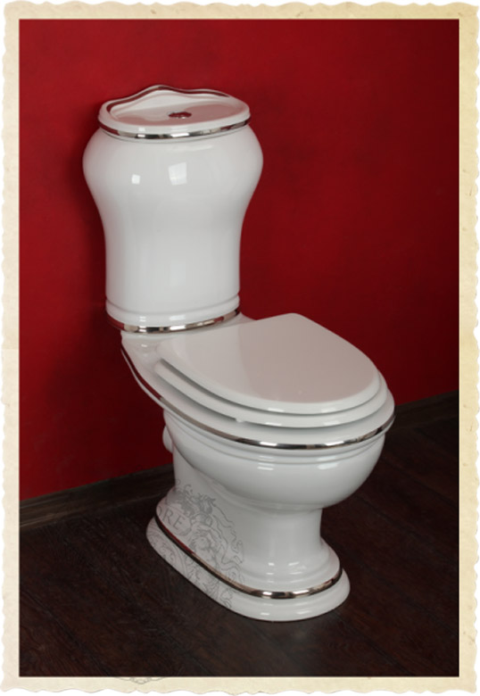 ML.MLD-25.702.D2.PL/ML.MLD-25.748.D2.PL/ML.OLV-29.012/ML.OLV-29.015/ML.OLV-29.014.CR Напольный унитаз Migliore Milady - Вид №1