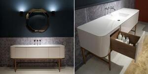 Комплект мебели №3 180 см Antonio Lupi ILBAGNO из ясеня