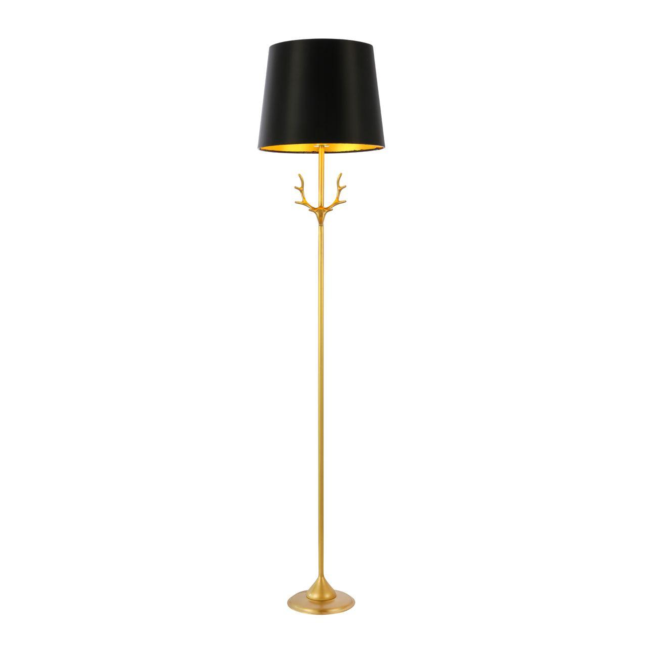 Торшер с абажуром 156х35 см черный Velossa SL1123.205.01 ST LUCE VELOSSA 00-3889552 Золото;черный  - Вид №3