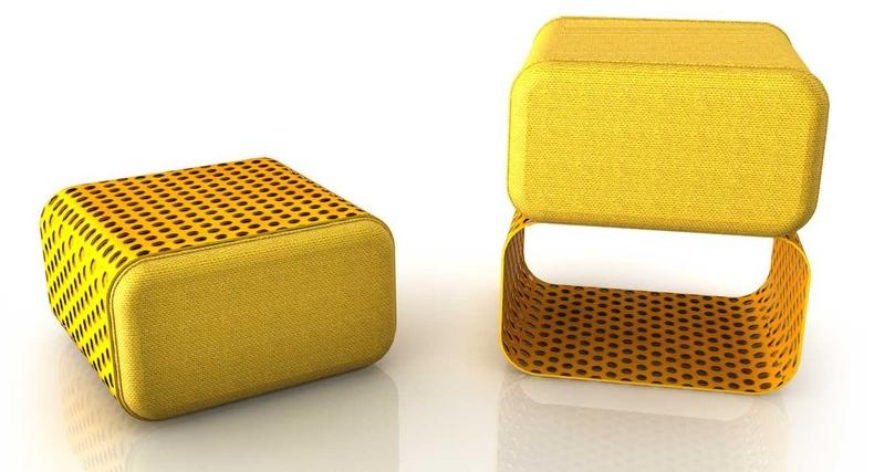 GARDA DESIGN Пуф из перфорированного листа sun-id-1375635 - Вид №3