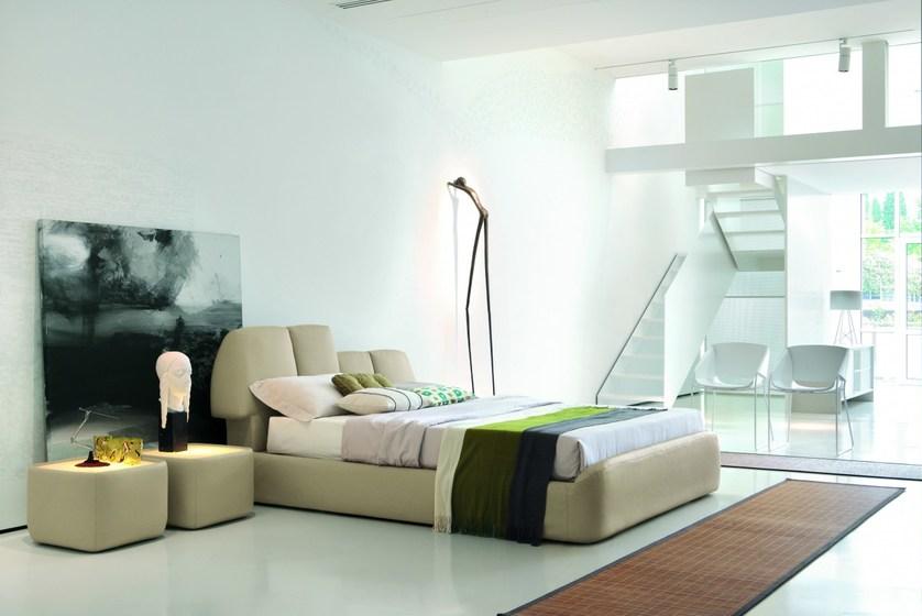 Tonin Casa Кровать-контейнер с двойной кожаной обивкой sun-id-1457491 - Вид №5