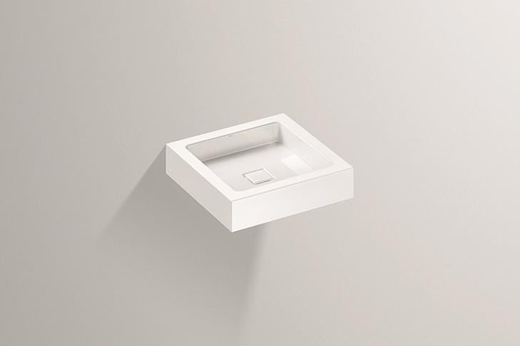 4275000000 Умывальник, wt.qs450, белая, proshield Alape серия Q 