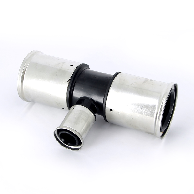 Тройник пресс PVDF HENCO 63х32х63 10PK633263