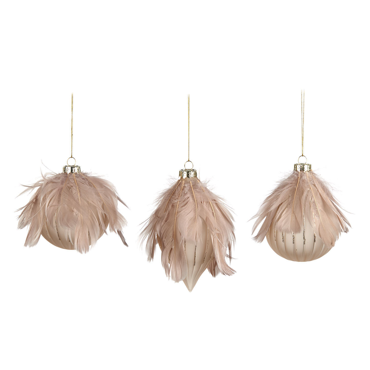 P 35178 Шар с перьями розовый 8 см в ассортименте (цена за шт) GOODWILL Santreyd 