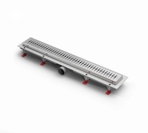 Водоотводящий желоб ALPEN Basic ALP-750BN1 с рамкой