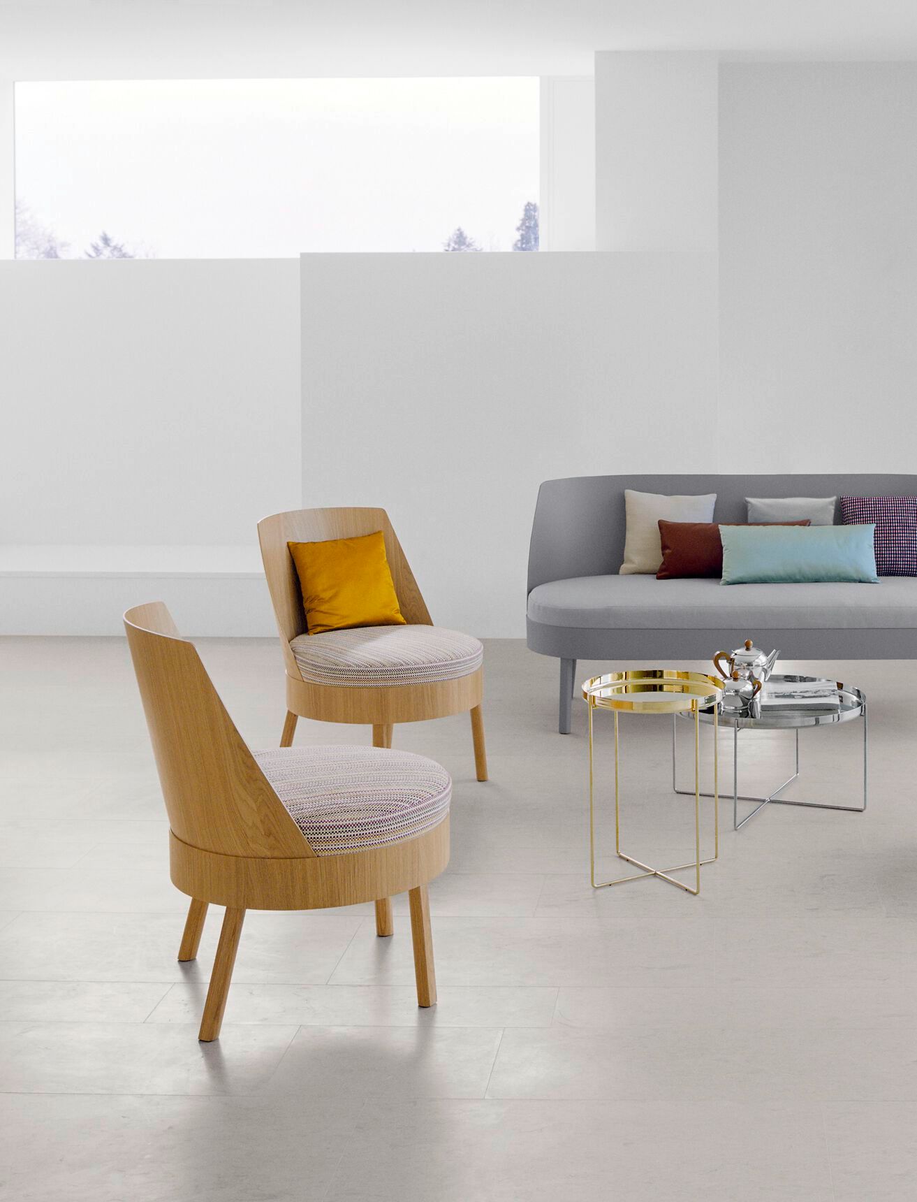 Деревянное кресло e15 BESSY ARCH-00086386 - Вид №2