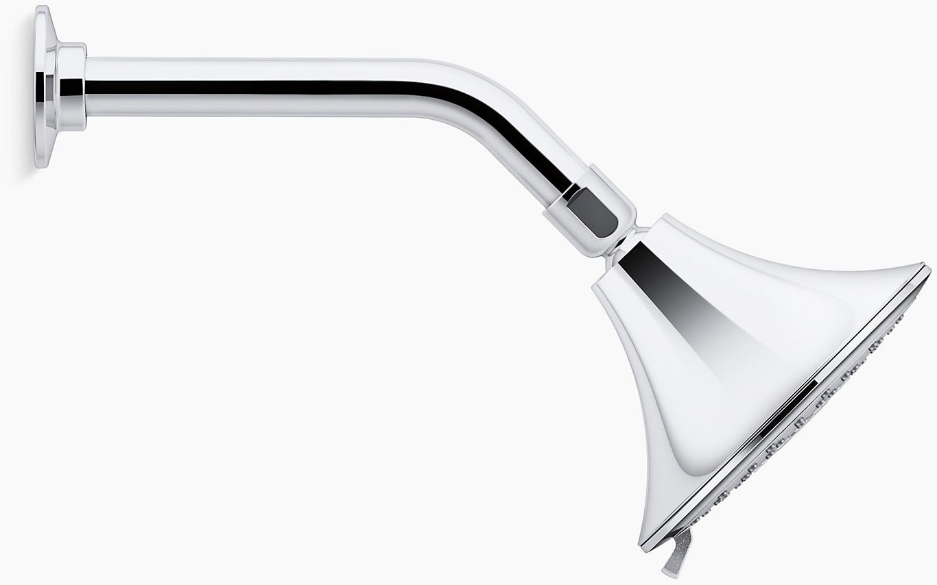 KOHLER Многофункциональная насадка для душа Forté 2,5 галлона в минуту с технологией всасывания воздуха Katalyst K-22169-BV  - Вид №3