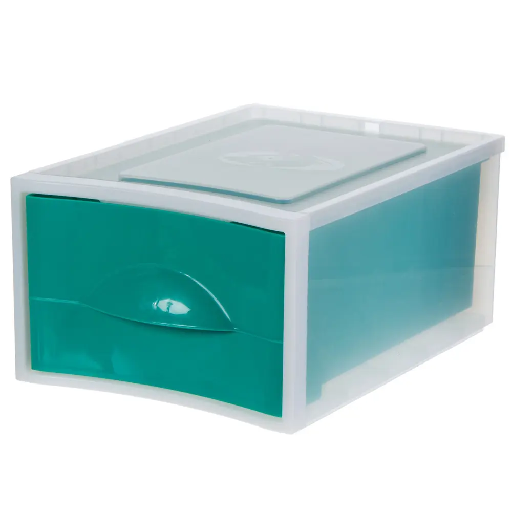 Система хранения Мобиле 26.7x38x17.8 см пластик без крышки цвет зелёный MARTIKA STLM-2138765 - Вид №1