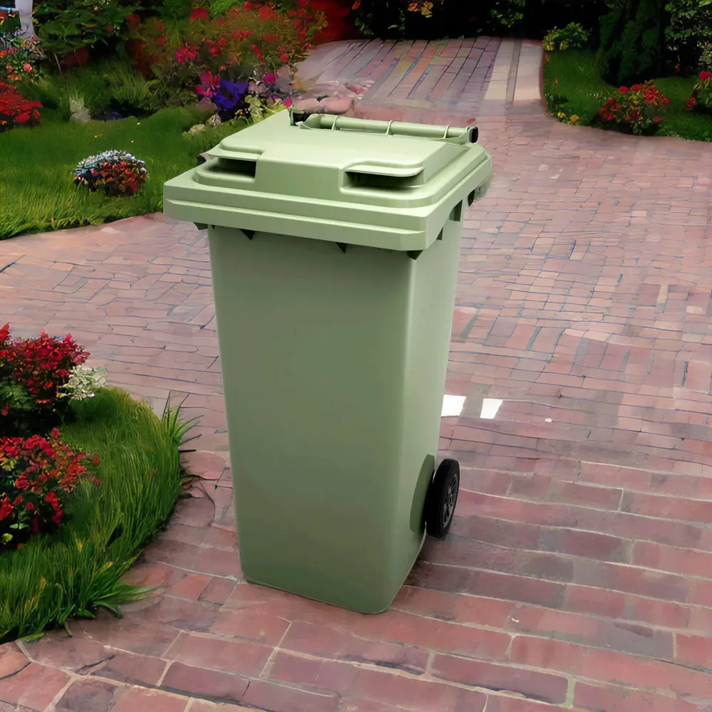 Santreyd Садовый мусорный бак 120 л с колесами 18585705 STLM-0011565 - Вид №1