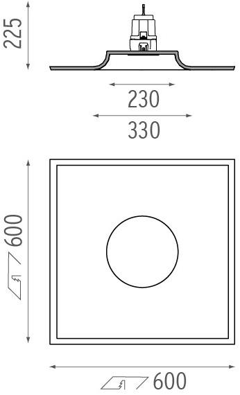 Flos Встраиваемый потолочный светильник Soft collection - in sun-id-1469119 - Вид №4