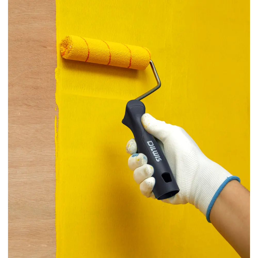 Мини-валик сменный для алкидных красок 110 мм Dilwis ворс 8 мм полиэстер под бюгель 6 мм 2 шт STLM-2150372 - Вид №4