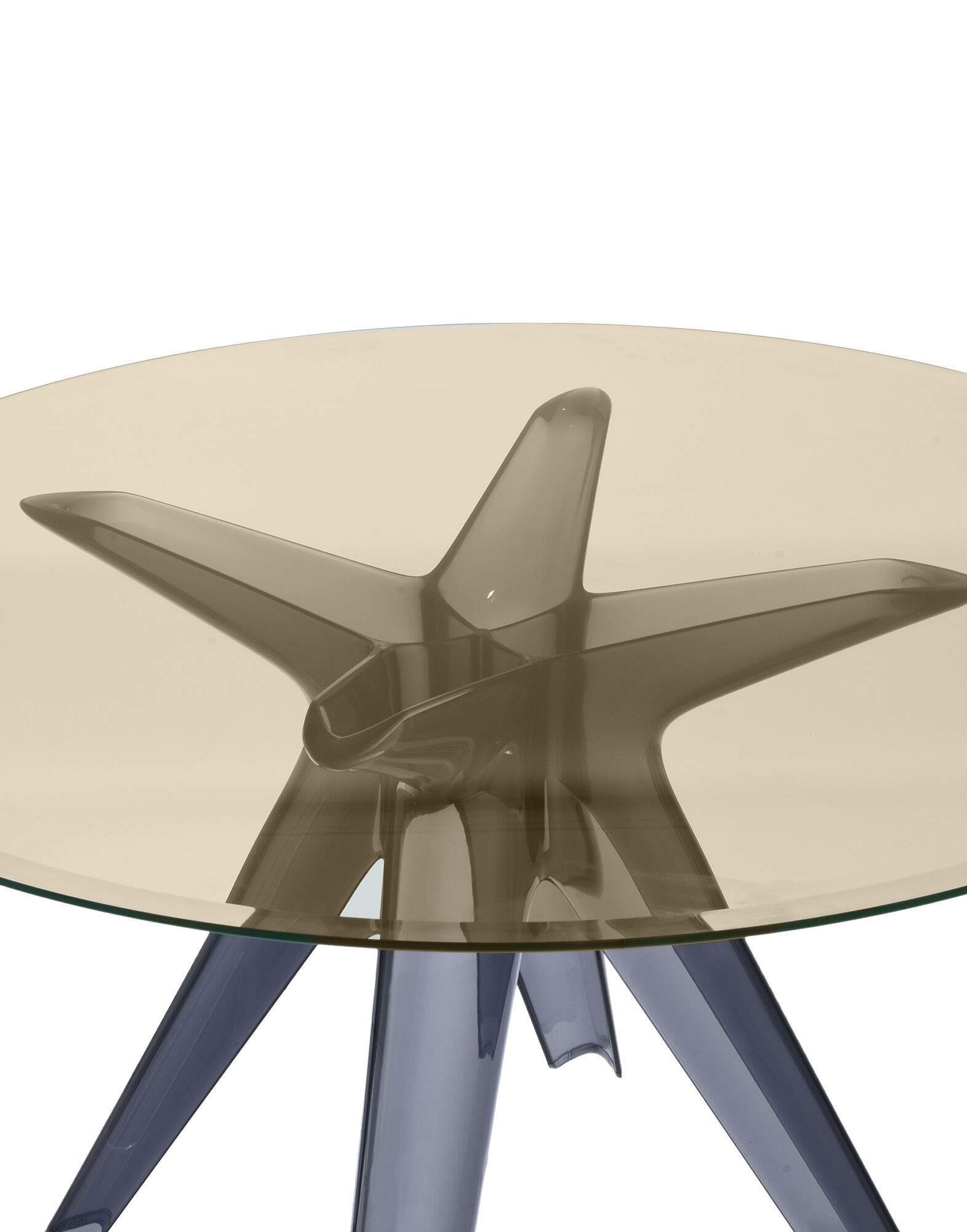 Круглый стол из хрусталя и инженерного пластика Kartell SIR GIO ARCH-00106990 - Вид №33