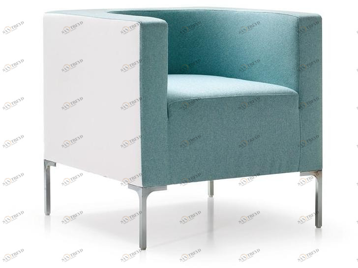 Кресло с обивкой из ткани с подлокотниками Hub Santreyd sun-id-1365684