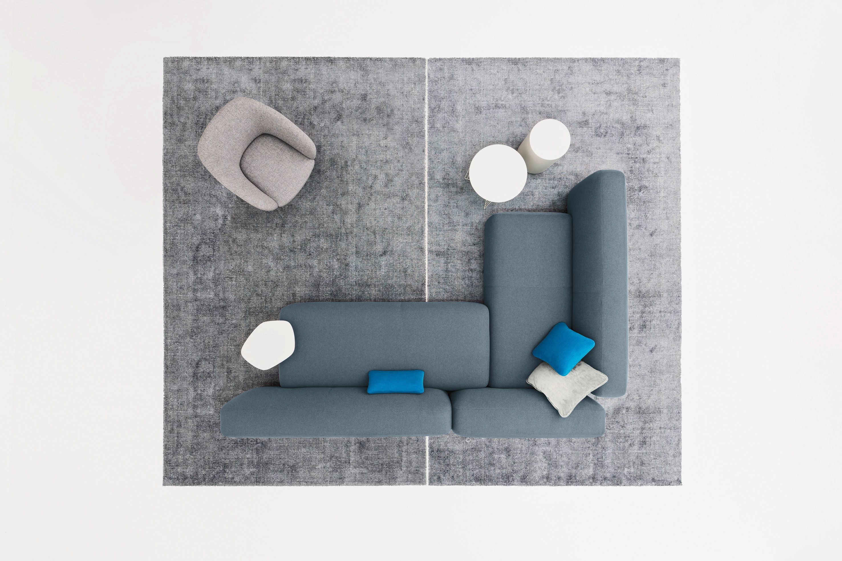 Модульный тканевый диван La Cividina Suiseki ARCH-00036892 - Вид №7