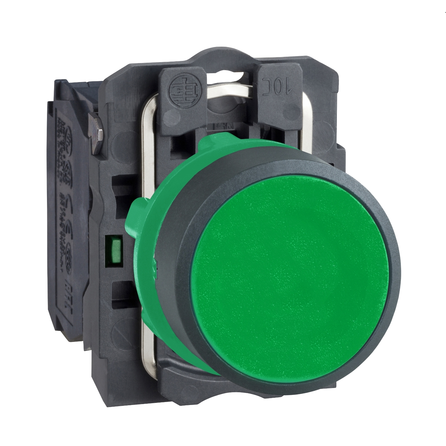 XB5AA31 Кнопка Harmony 22 мм, 220В, IP66, Зеленый Schneider Electric Кнопки и лампочки 