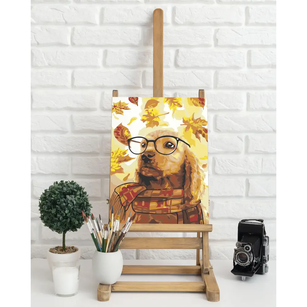 Картина по номерам Лабрадор в очках 40х50 см FBRUSH STLM-2029508 - Вид №2