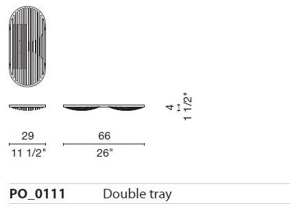 Cappellini Поднос бук sun-id-1476678 - Вид №4