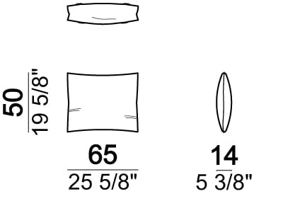 2-местный тканевый диван Arketipo BACK PACK ARCH-00107213 - Вид №15