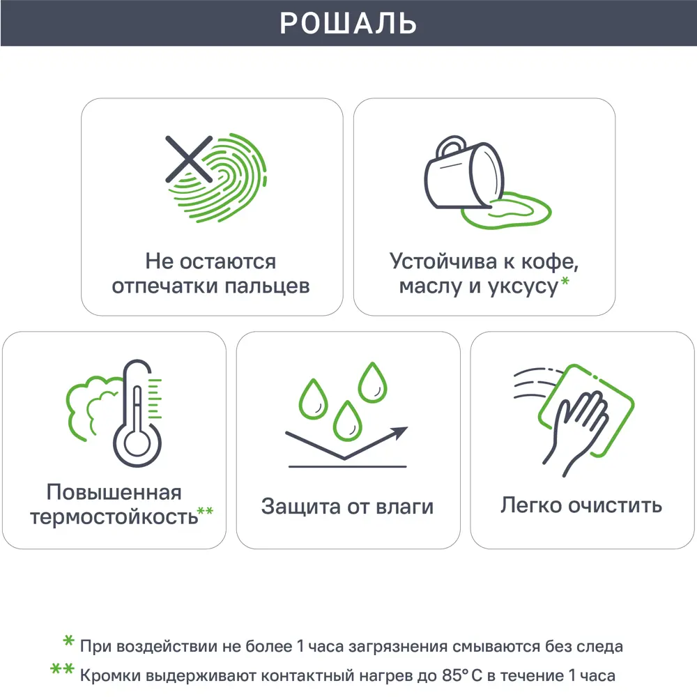 Фасад кухонного шкафа Рошаль 59.7x137.3 см KONSENSA ЛДСП цвет темное дерево 89421025 STLM-2197886 - Вид №4