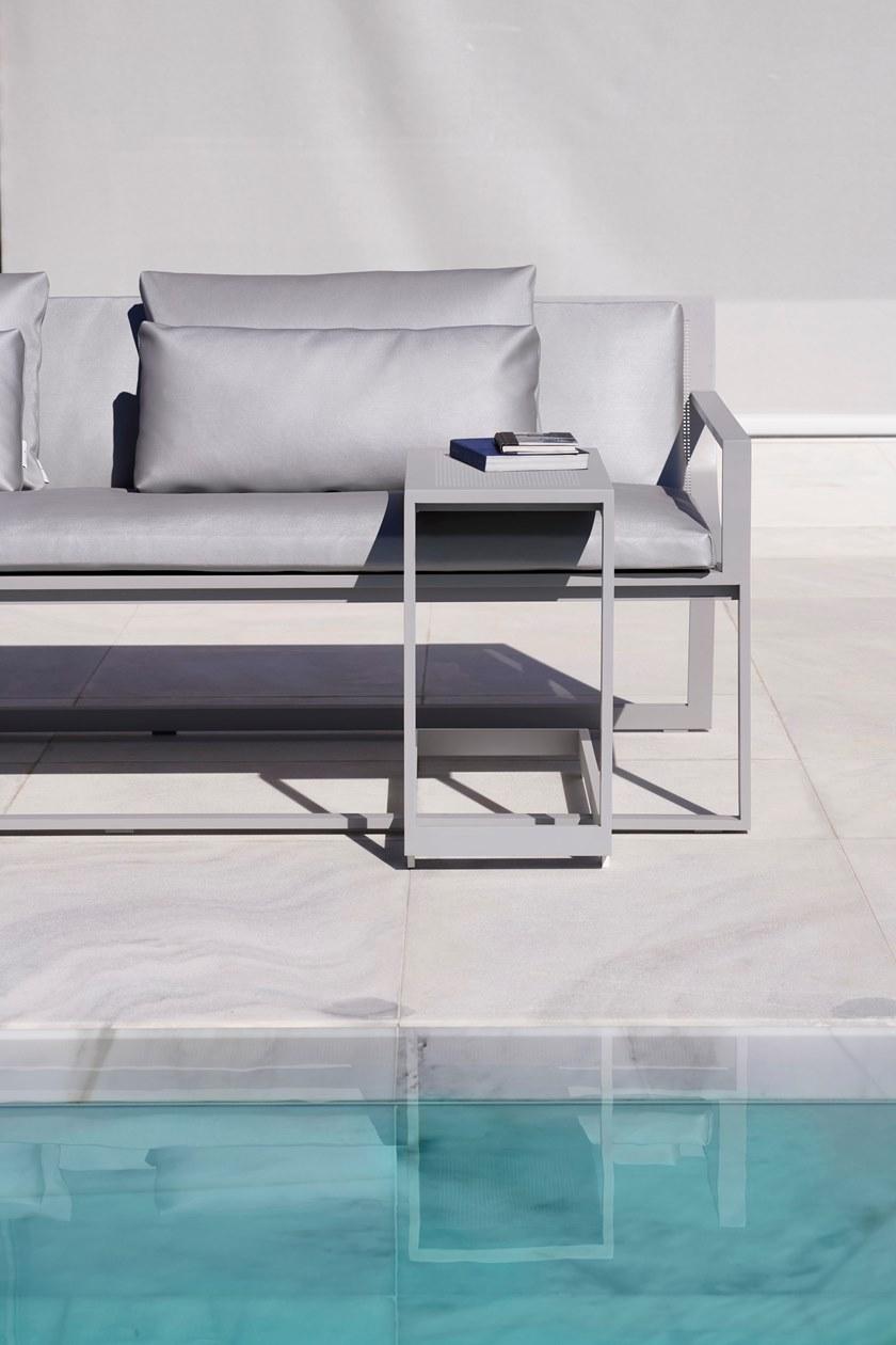 GANDIABLASCO Прямоугольный садовый столик из термолакированного алюминия Blau sun-id-1401968 - Вид №2