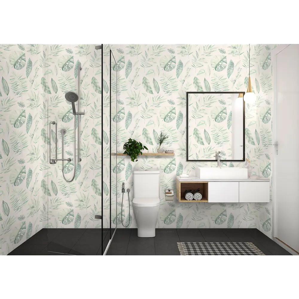 Комплект панелей ПВХ Флора 8 мм 2700х375 мм 2.025 м² 2 шт VENTA STLM-2101607 - Вид №3