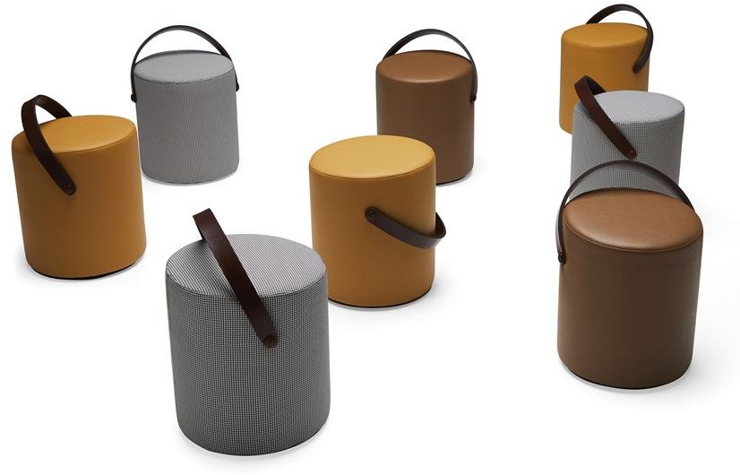 José Martínez Medina Низкий табурет из ткани Blacktone sun-id-1477342 - Вид №2