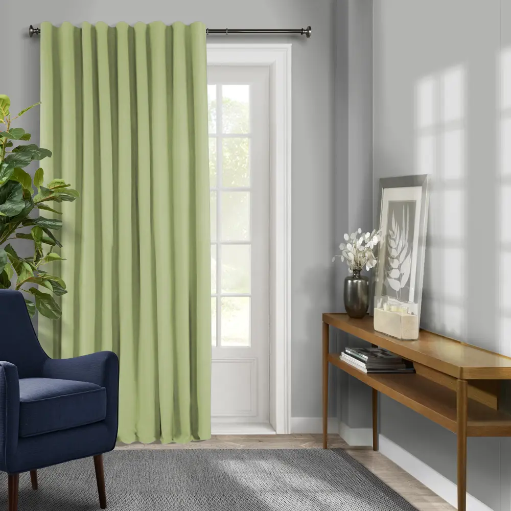 Santreyd Канвас для штор - плотная ткань зеленого цвета 295 см 88956887 STLM-1066842 - Вид №3