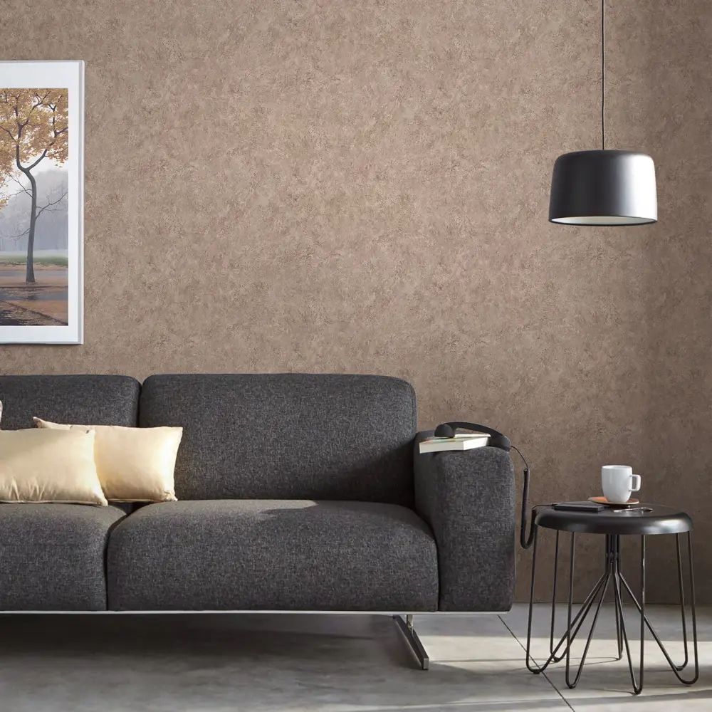 Обои флизелиновые Inspire Anton коричневые 1.06 м Granit 3 STLM-2114223 - Вид №2