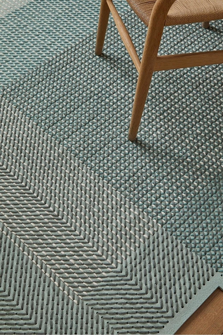 070796 Ковер Green GAN Canevas Geo - Вид №4