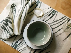 The NapKing Набор для завтрака (6 салфеток + 6 салфеток) Folium