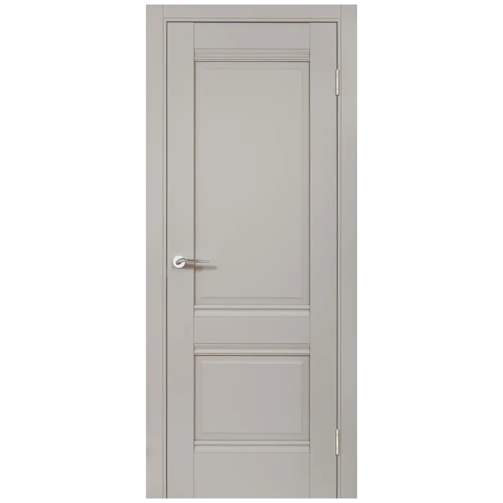 PORTIKA Межкомнатная дверь Классико-42 серый с покрытием Hardflex 85486299 STLM-0063133