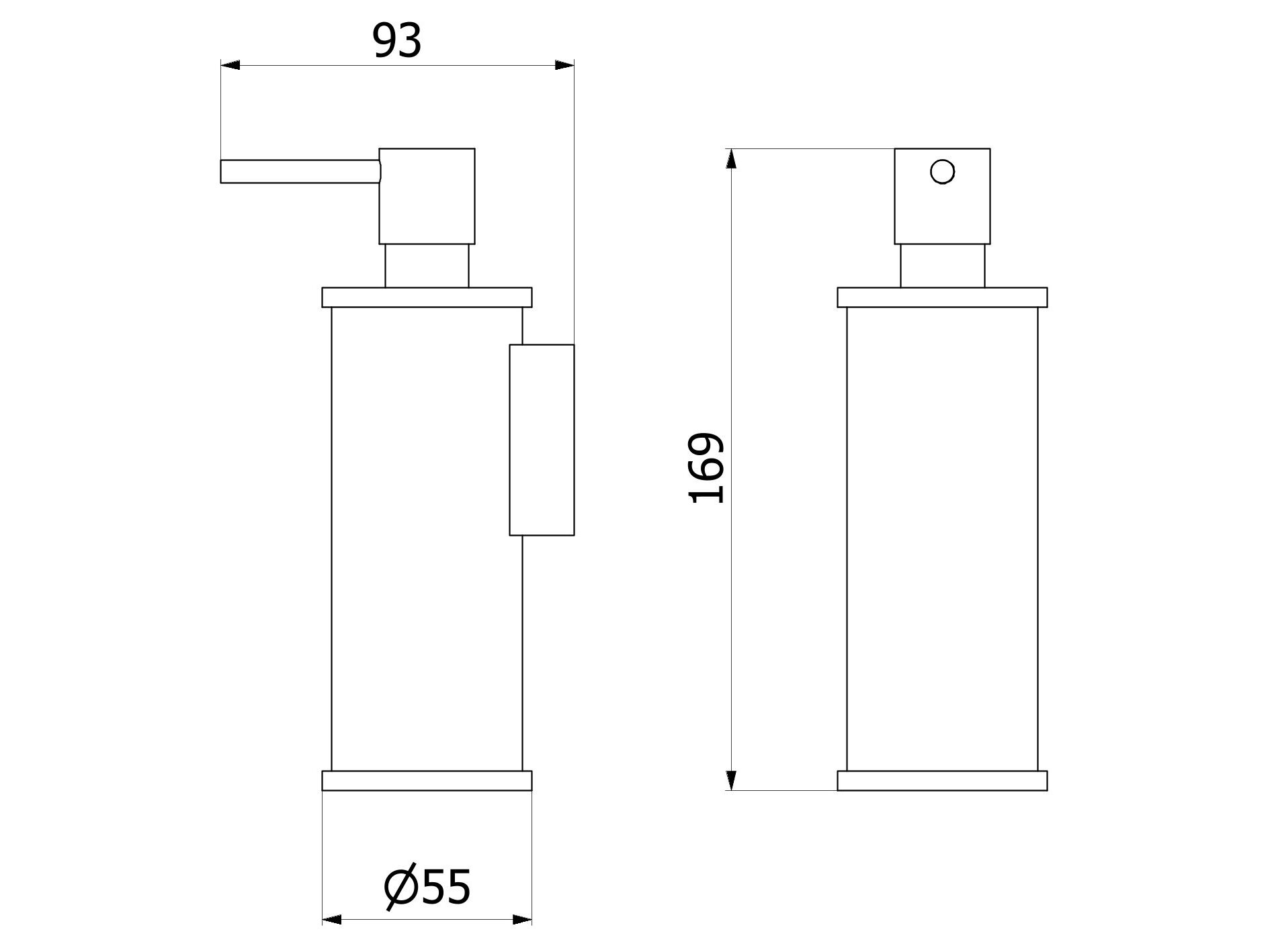 Настенный дозатор мыла IB Solferino ARCH-00058552 - Вид №10