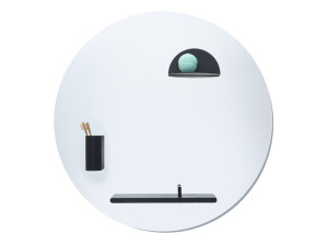 Круглое зеркало с магнитными аксессуарами