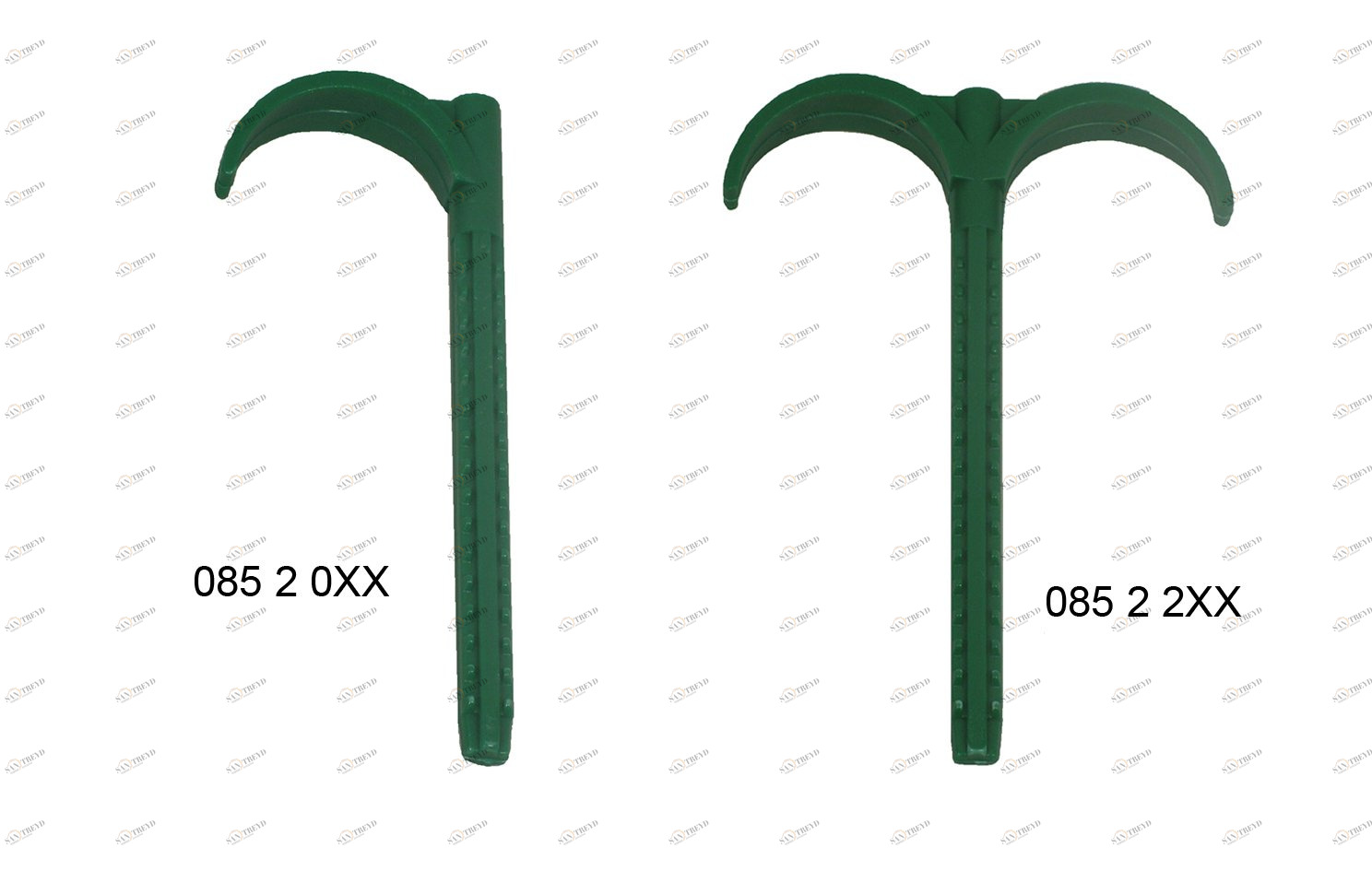 0852013 Монтажные профиля BIS Дюбель крюковой для монтажа труб к полу WALRAVEN 