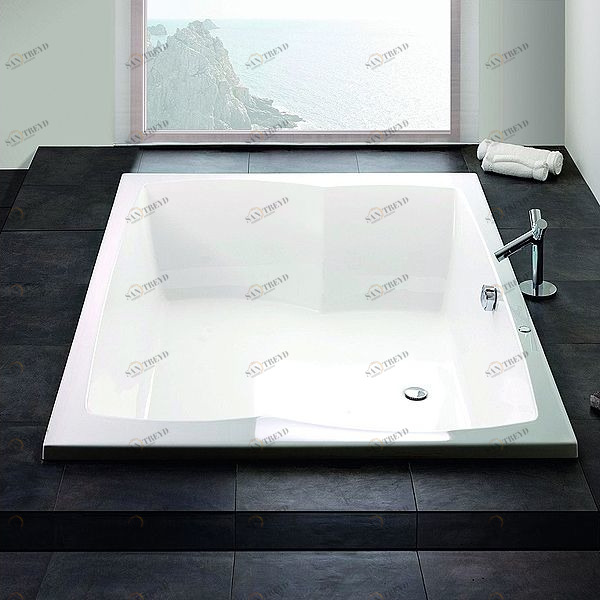 Ванна встраиваемая LARGO 200х140 см с аэромассажем Deluxe HOESCH 3692