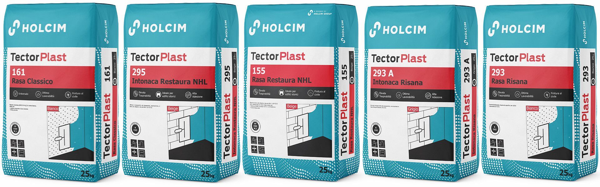 Одноразовая штукатурка для санации Holcim Italia Tector ARCH-00127401 - Вид №2